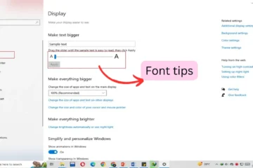 Windows 10 Fonts Tips and Tricks