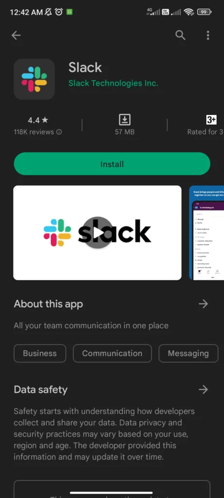 slack app